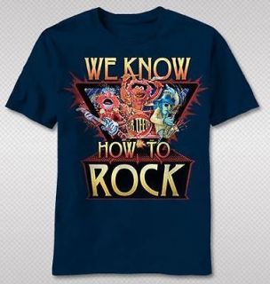NEW The Muppet Show Fozzie Animal Gonzo Rock Classic TV Show Adult T 