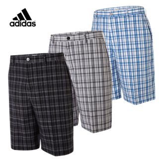2012 Adidas ClimaCool Classic Plaid Golf Shorts **NEW OUT**