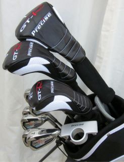 NEW Mens Complete Ti Golf Set Clubs Driver Wood Hybrid Irons Putter 