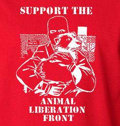 SUPPORT THE ANIMAL LIBERATION FRONT T shirt punk Singer Rights ALF 