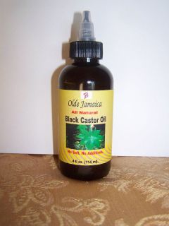 Jamaican Black Castor Oil   4 oz   No Salt, No Additives