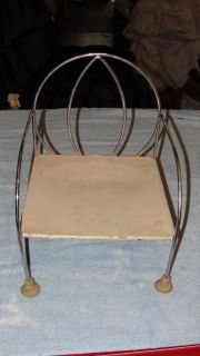 Vintage Childs Chair or Stool That Fits on a Barber Chair