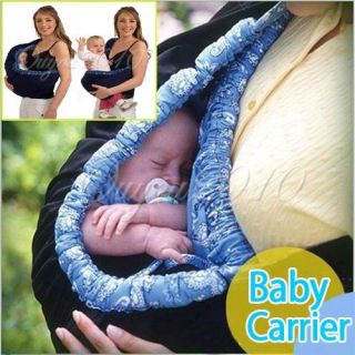 Newborn Infant Baby Toddler Pouch Ring Sling Carrier Kid Wrap Bag NEW