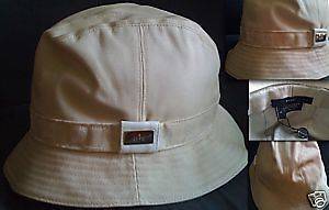 GUCCI cream bucket hat cap Made in Italy monogram interlocking G NEW 