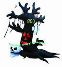   Airblown Inflatable 10ft Halloween Spooky Tree w/ Ghosts & Skull HUGE