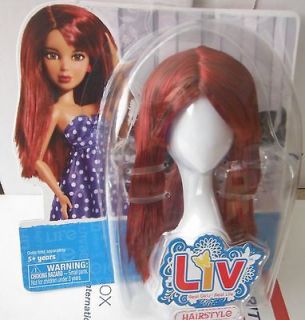 LIV doll Wig ~red hair with highlights