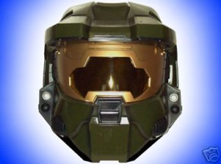 OFFICIAL HALO 3 MASTER CHIEF DELUXE HELMET with Working Lights!