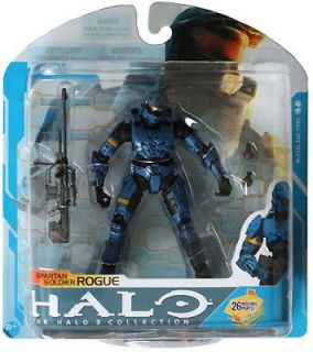HALO 3 Spartan Soldier Rogue Blue Series 7 ~ MISB
