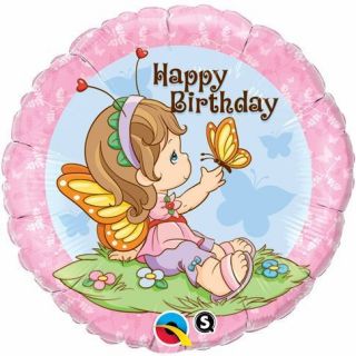 Happy Birthday Precious Moments 45cm Foil Balloon Party Decorations