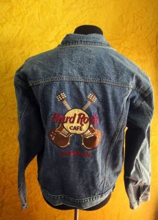 hard rock cafe denim jacket