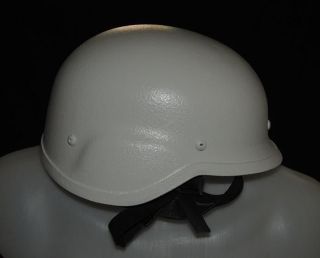 New White Helmet PASGT Kevlar® IIIA Light Bulletproof Military