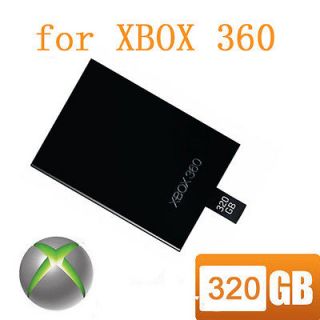 320GB HDD Hard Drive Hard Disk fo Xbox 360 SLIM 4GB Black