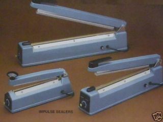 New 8 Hand Impulse Sealer,2 sets Spares,Free ship
