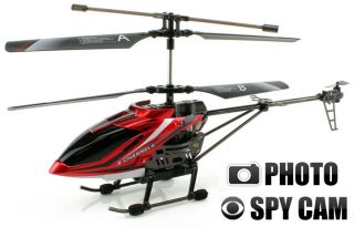 Spy Cam Hawk Helicopter RC Video Camera 3.5CH Gyro Metal Heli 355 w 