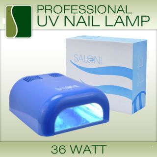   UV Lamp Acrylic Gel Salon CURING Light TIMER Blue DRYER SPA Equipment