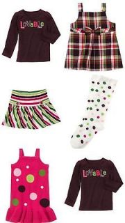 NWT Gymboree PUPS & KISSES 3 4 5 6 U PICK Outfit Set Top Kid Girl Pugs 