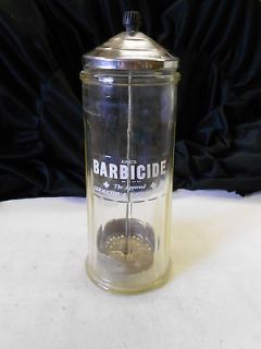 Vintage Kings Barbicide The Approved Germicide & Disinfectant Jar 