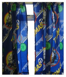  Thomas The Tank Engine & Friends Ready Made Curtains 66 x 54