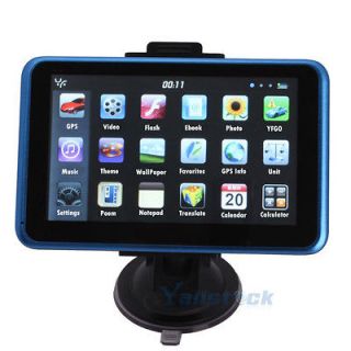 Car GPS Navigation Touch Screen FM Mp3 MP4 4GB New Map WinCE6.0