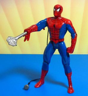    Man Animated Series 1 WEB SHOOTER SPIDER MAN Figure Toy Biz 1994
