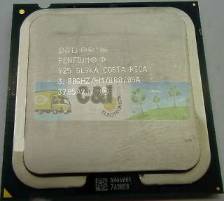 INTEL PENTIUM D 925 SL9KA 3GHZ 4MB CACHE 800MHZ FSB DESKTOP CPU 