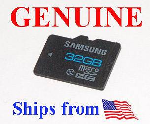 NEW Samsung 32GB Micro SD Memory Card microSD HC Class 10 camera cell 