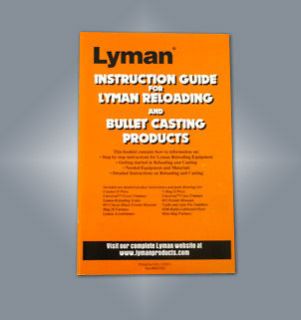 NEW  Lyman Reloading and Cast Bullet Users Guide Book