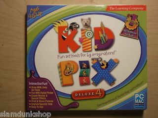   Deluxe 4 The Learning Company Ages 4 & UP PC MAC DVD ROM New Sealed