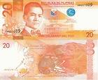 PHILIPPINES 20 Piso Banknote World Paper Money UNC Currency BILL Asia 