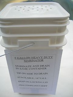 GALLON COMMERCIAL MARINATOR DRUM,FOR USE WITH YOUR BROASTER PRESSURE 