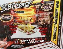 WWE Flexforce Tornado Takedown Ring NIB