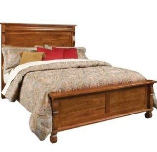 Kincaid Cherry Panel Bed Queen 68 230 American Journal
