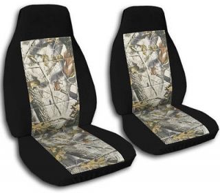 FORD ESCAPE SEAT COVERS BLACK & REAL TREE CAMO COMBO FRONT SET choose 