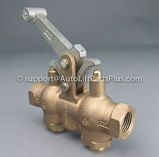   Air Control Valve for In Ground Auto Lifts   Rotary LIft   Globe Lift