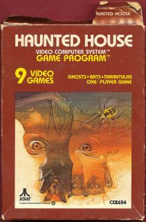 Atari 2600 Haunted House Game Cartridge Complete in Box CIB