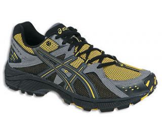 Asics Gel Arctic 4 WR Trail Yellow/Black/Charcoal Mens Running Shoes