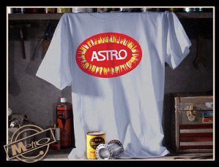 Metro Racing Astro Vintage Motorcycle Bultaco Astro Mens T Shirt