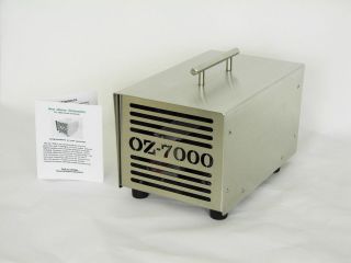 OZ 7000 Ozone Generator and Air Purifier w/Long Life Blue Back Plates