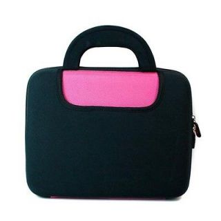 Pink Handle Briefcase Case Bag Axion AXN 7979 7 Dual Screen Portable 