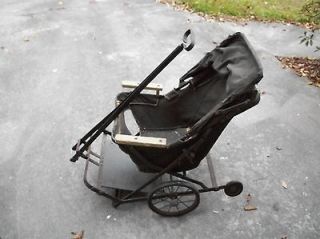 antique baby carriage or pram unique item