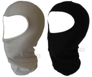 W44 BREATHABLE TIGHT FITTED BALACLAVA OPEN FACE BIKERS SKI ING SKI HAT 