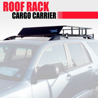 New Roof Rack Cargo Car Top Luggage Carrier Basket Universal 60x45 