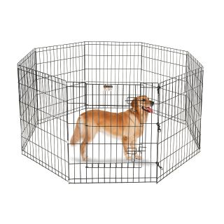 Pet Trex 24 Exercise Playpen for Dogs Eight 24 x 30 High Panels 