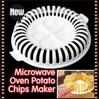  DIY Oil Free Healthy Microwave Oven Fat Free Potato Chips Maker Home