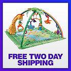   NEW! Fisher Price Rainforest Melodies & Lights Deluxe Gym with Spinner