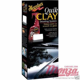 Meguiars Quik Clay Bar Kit + 1x FREE POLISHING TOWEL