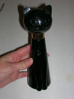 Vintage Avon TABATHA BLACK CAT COTILLION COLOGNE Used Perfume Bottle 