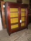 Antique 2 Door Barrister Bookcase Cabinet EUC