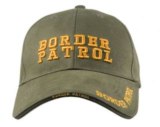   Drab US Border Patrol Agent Officer Guard Baseball Cap Hat Fit All