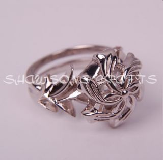LORD OF THE RINGS NENYA GALADRIEL RING SIZE 5 8
